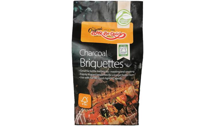 Bar-Be-Quick Charcoal Briquettes – long-burning BBQ charcoal featured in Best BBQ Charcoal for Summer 2025